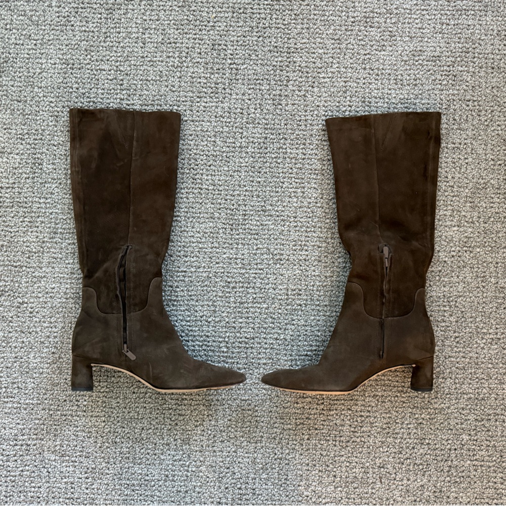 Vince Brown Suede Boots